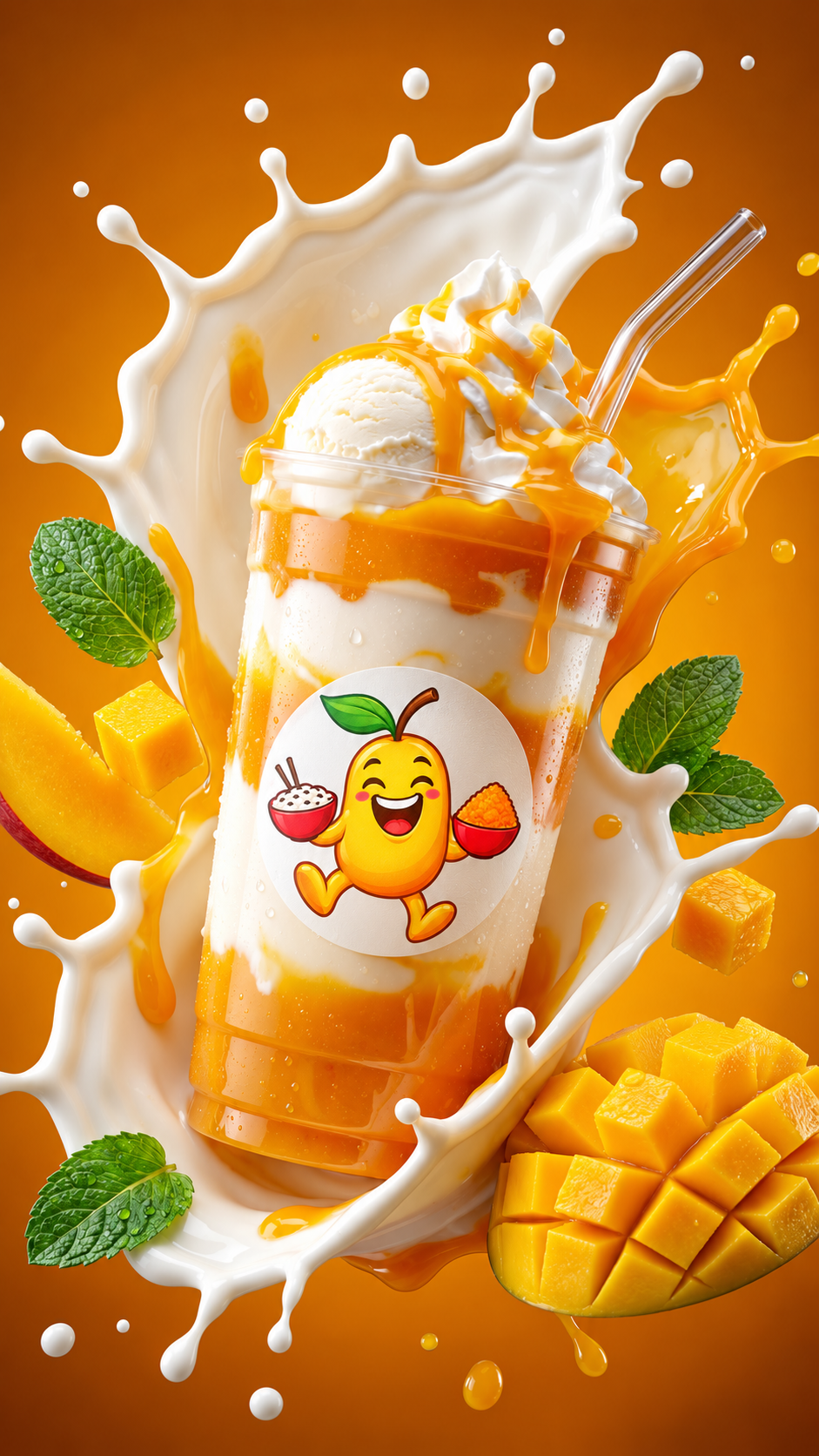 Inside the Tango Mango juice bar